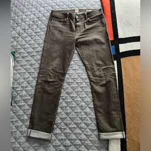 Hiroshi Kato Penn Slim Fit in Brown (34)